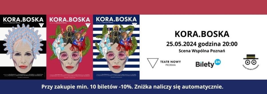 Kora zniżka promocja Teatr Poznań