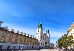 Miejsca wydarzeń - Kościół Świętego Krzyża w Warszawie