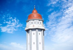 Miejsca wydarzeń - Wieża ciśnień w Ostrzeszowie