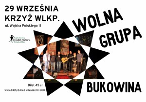 Koncert zespołu Wolna Grupa Bukowina