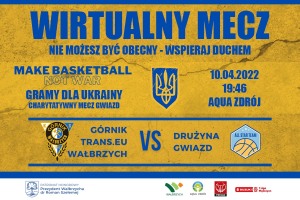Wirtualny charytatywny mecz GWIAZD – Gramy dla Ukrainy