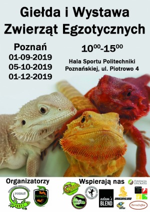 Świat Egzotyki - Poznańskie Targi Terrarystyczne i Botaniczne | Giełda i Wystawa Zwierząt Egzotycznych