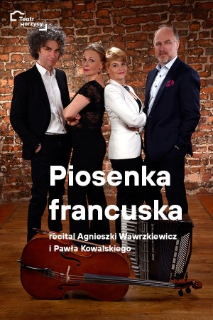 Piosenka francuska - recital Agnieszki Wawrzkiewicz i Pawła Kowalskiego