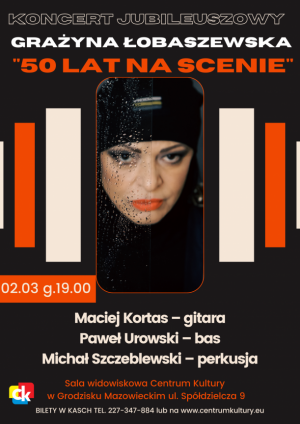 Grażyna Łobaszewska "50 lat na scenie" - koncert jubileuszowy