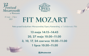 Fit Mozart – ćwiczenia w rytm muzyki W. A. Mozarta