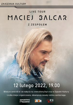 Maciej Balcar Live Tour