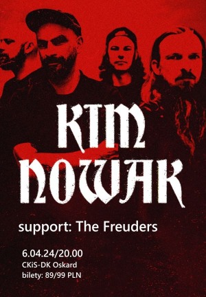 Koncert KIM NOWAK (support: The Freuders)