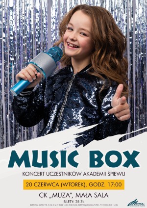 MUSIC BOX - koncert uczestników Akademii Śpiewu