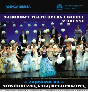 Koncert Noworoczny w wykonaniu artystów Narodowego Teatru Opery i Baletu z Odessy