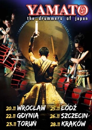 YAMATO The Drummers of Japan, High Note Events Sp. z o.o. Sp. K. Warszawa, ul. Wasiutyńskiego 3