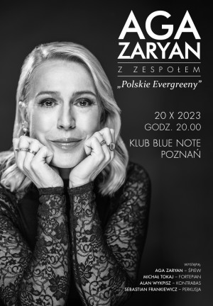 Koncert Agi Zaryan z zespołem "Polskie Evergreeny"