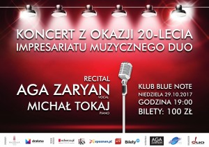 Recital Agi Zaryan z Michałem Tokajem
