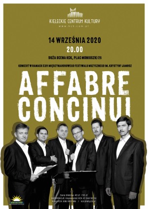 Koncert Affabre Concinui