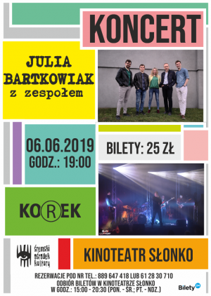 Koncert Korek i Julia Bartkowiak z zespołem