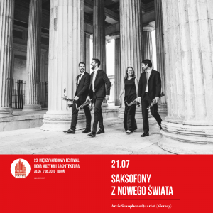 SAKSOFONY Z NOWEGO ŚWIATA | Festiwal "Nova Muzyka i Architektura" 