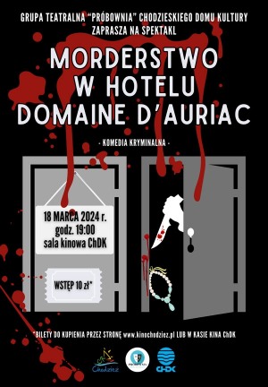 Morderstwo w Hotelu Domaine d’Auriac