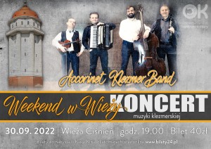Accorinet Klezmer Band czyli muzyka klezmerska | Weekend w Wieży