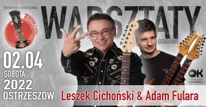 REKORDOWA ROZGRZEWKA - warsztaty gitarowe i koncert - Leszek Cichoński i Adam Fulara