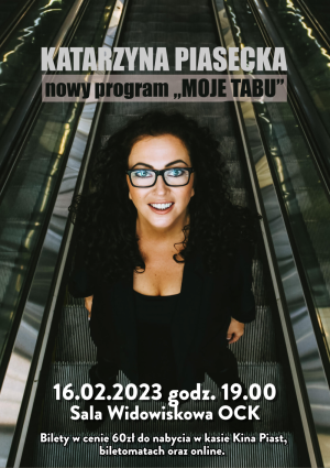 Stand-up Katarzyna Piasecka - program "Moje tabu"