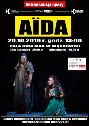 Retransmisja opery Aïda