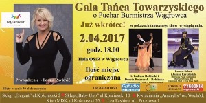 Gala Tańca Towarzyskiego Wągrowiec 2017