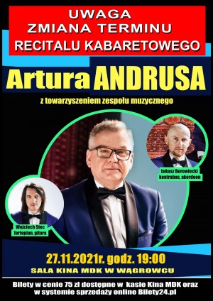 Recital Kabaretowy Artura Andrusa