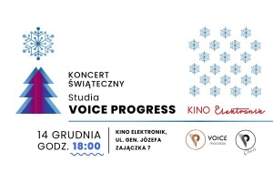Koncert świąteczny studia Voice Progress