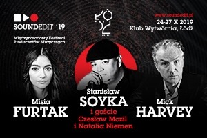 Soundedit'19 - Misia Furtak, Mick Harvey plays Gainsbourg, Stanisław Soyka i goście | + afterparty