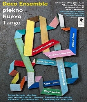 Deco Ensemble – piękno Nuevo Tango 