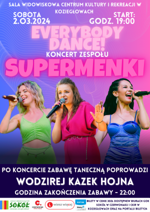 Everybody Dance! - SUPERMENKI & Wodzirej KAZEK HOJNA