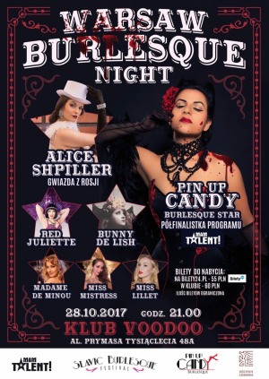 Warsaw Burlesque Night vol. 4 - Halloween edition