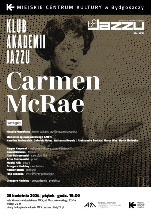 Klub Akademii Jazzu vol. XXXII - Carmen McRae