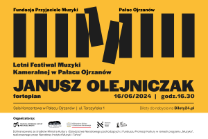 Janusz Olejniczak - recital w Pałacu Ojrzanów