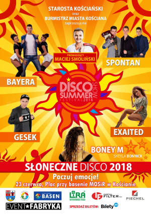 Disco Summer Show Festiwal 2018 w Kościanie