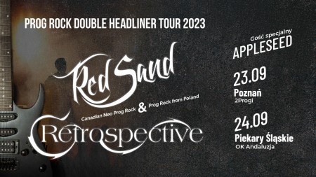 Bilety na wydarzenie - Red Sand & Retrospective (gość specjalny: Appleseed) - Poznań, 23.09.2023, Poznań