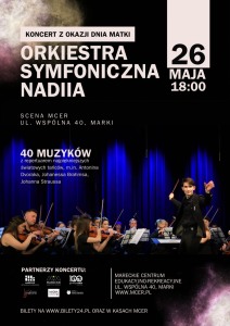 Bilety na wydarzenie - Koncert "Najpiękniejsze tańce dla mamy" - Orkiestra Symfoniczna Nadiia, Marki