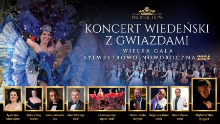 Bilety na wydarzenie - Koncert Wiedeński z Gwiazdami - Gala Sylwestrowo Noworoczna 2024, Warszawa