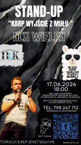 Bilety na wydarzenie - Stand-up Karp "Wyjście z Mułu", Wieleń