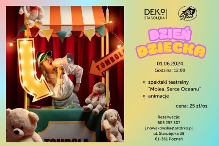 Bilety na wydarzenie - Dzień dziecka - spektakl pt.: Molea. Serce Oceanu, Poznań