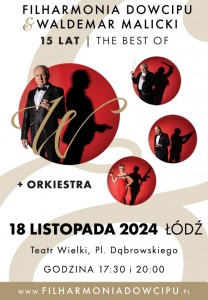 Bilety na wydarzenie - FILHARMONIA DOWCIPU I WALDEMAR MALICKI - 15 LAT NA SCENIE - THE BEST OF, Łódź