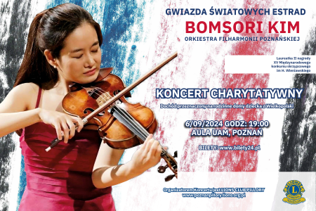 Bilety na wydarzenie - Koncert Bomsori Kim Poznań 6 września 2024, Poznań