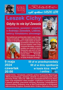 Bilety na wydarzenie - Ludzie Gór | Leszek Cichy | Gdyby to nie był Zawada, Poznań