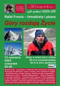 Bilety na wydarzenie - Ludzie Gór | Rafał Fronia | Góry rozdają Życie, Poznań