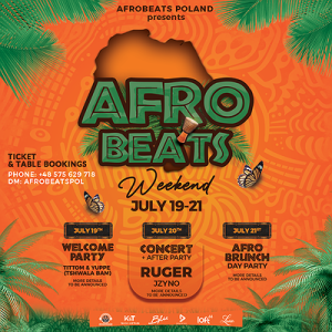 Afro Beats Weekend  | Progresja