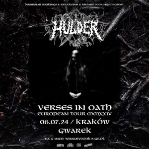 HULDER | "VERSES IN OATH" ALBUM RELEASE EUROPEAN TOUR 2024