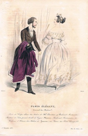 Druga prelekcja z cyklu “O ubiorach damskich w XIX wieku”