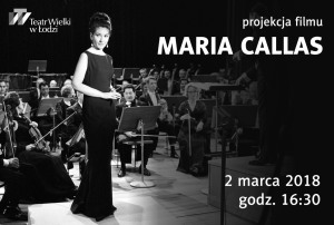 Maria Callas - projekcja filmu