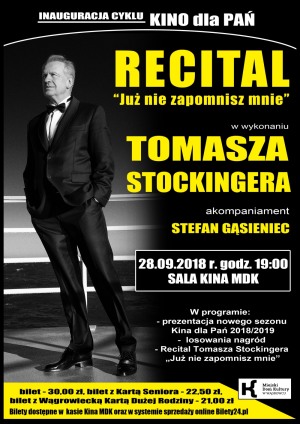 Recital Tomasza Stockingera