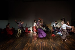 "Kaj dzias" - spektakl teatru tańca zespołu Living Space Theatre