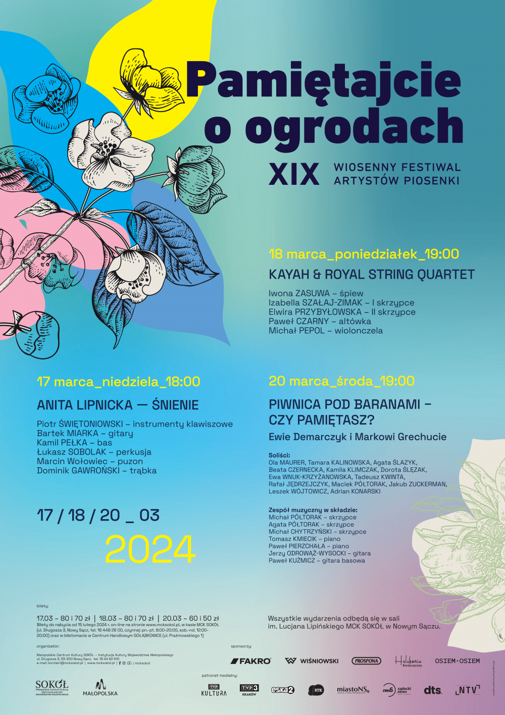 Kayah & Royal String Quartet / PAMIĘTAJCIE O OGRODACH 2024